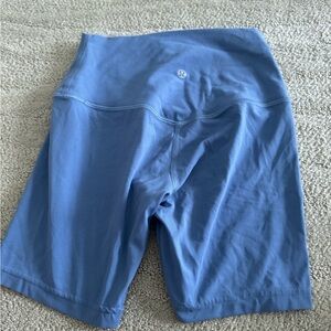 Lululemon Align 6 inch Bike Shorts in Water Drop (blue)